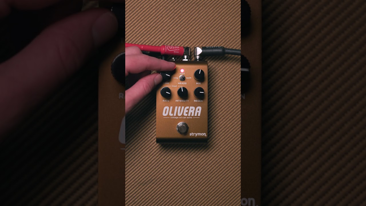 Strymon Olivera Vintage Oil Can Echo Delay