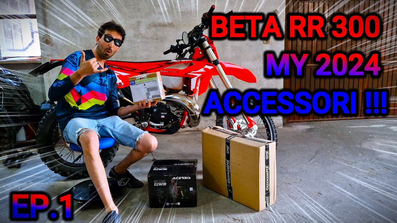 BETA RR 300 2024 - ACCESSORI #2 - EP. 1 - TUTORIAL - 4K - 🇮🇹