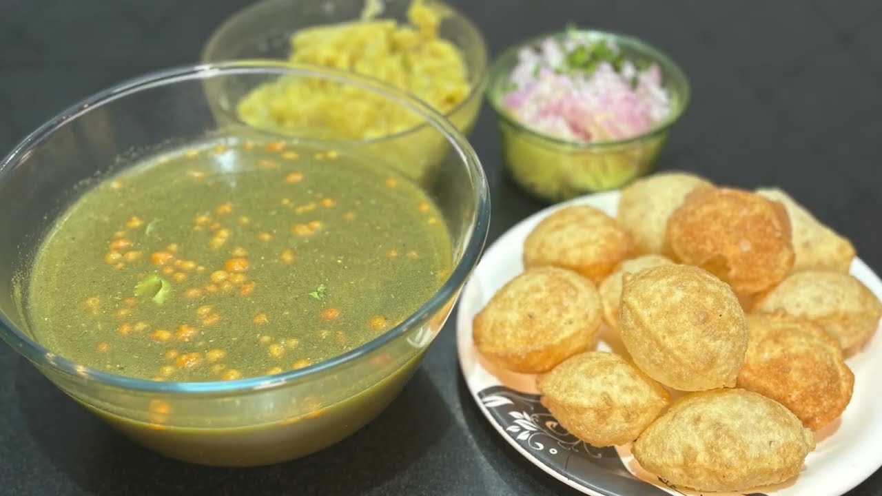 How to Make Pani Puri at Home | Healthy Golgappa Pani Recipe | Guilt-Free Gol Gappe Recipe