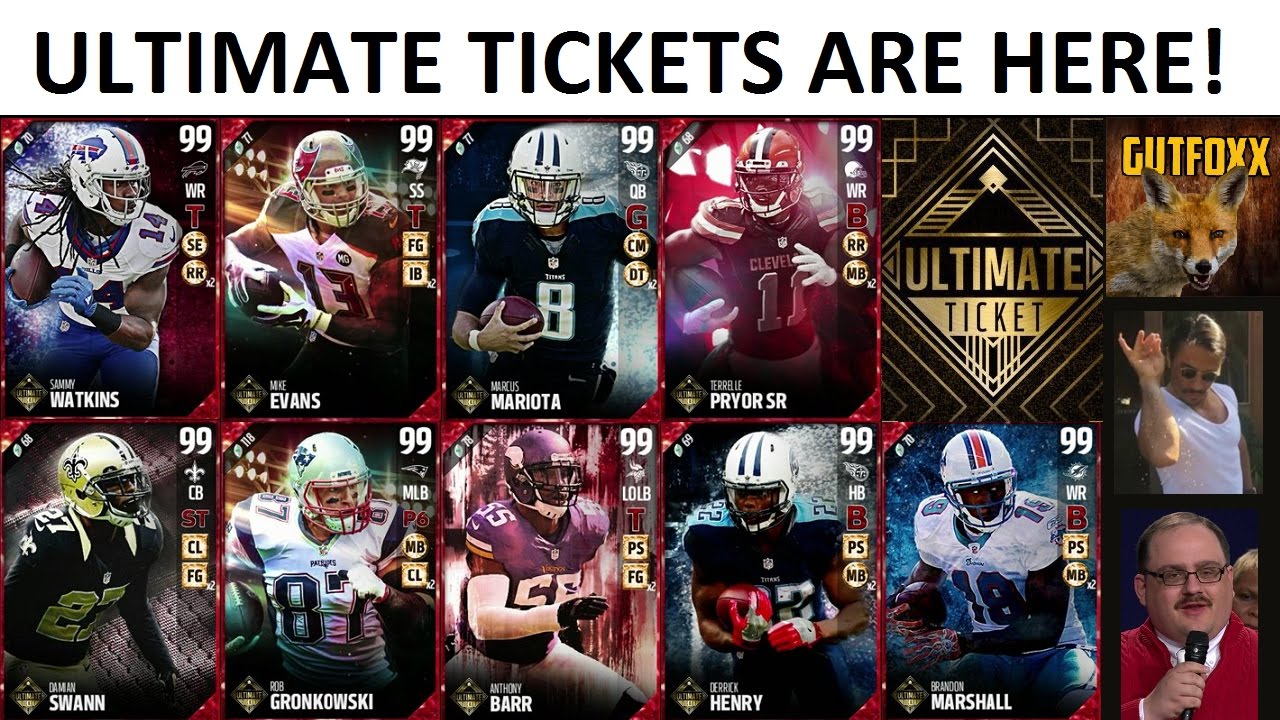 PULLING BOOSTED BUNDLES FOR ULTIMATE TICKETS ANTHONY BARR AND DERRICK HENRY! - MUT 17
