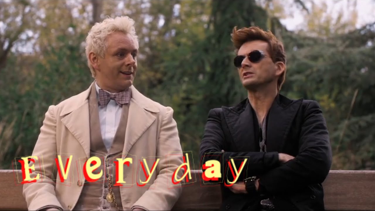 [FMV] Good Omens - Everyday | Aziraphale x Crowley