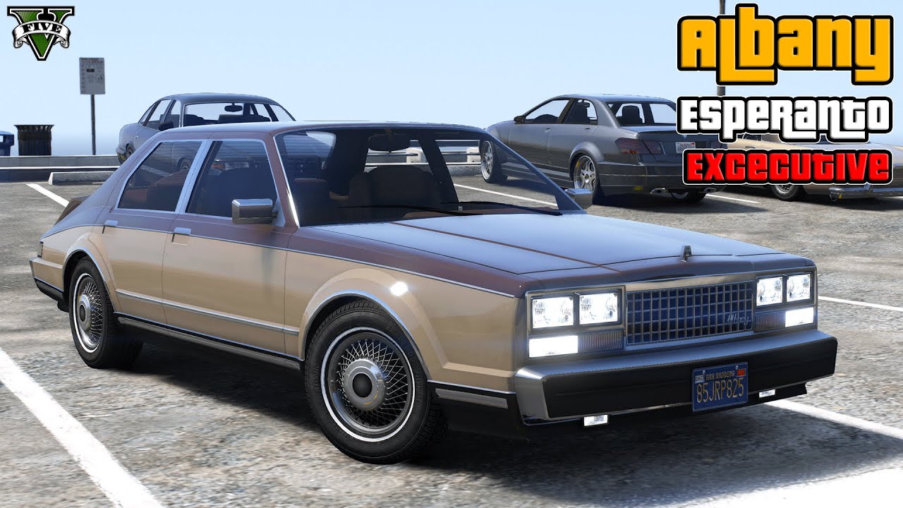 Albany Esperanto Executive (Cadillac Seville Bustleback) | GTA V Lore Friendly Car Mods | PC