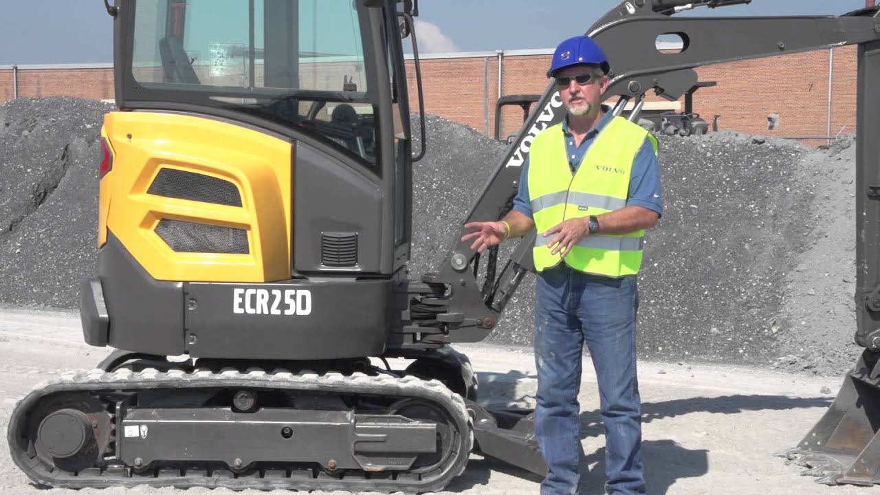 ECR25D Walk-Around Part 2: Serviceability, Undercarriage, & Counterweight
