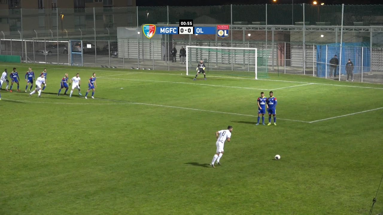 Rayan Cherki vs Marignane National 2 (06/12/2019)