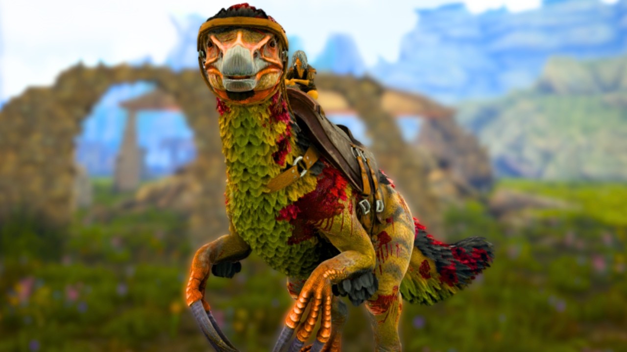 O THEREZINO BRUTAL UM DINO DE BATALHA! ARK OMEGA #07