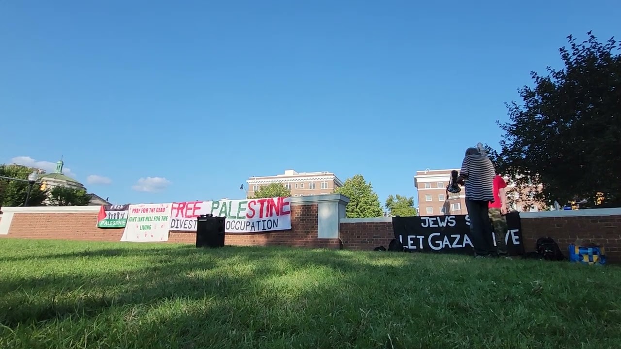 National Student Day Of Action For Palestine At Johns Hopkins University