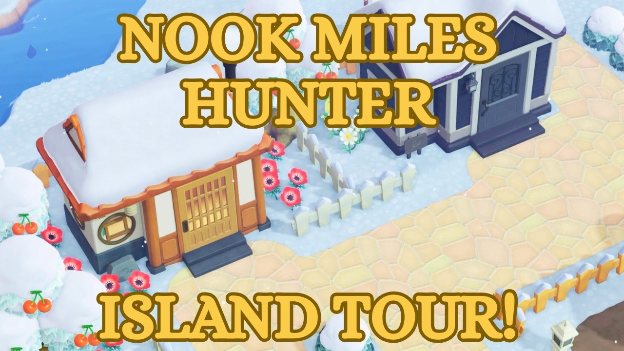 The Winter Tour: My Achievement Hunter Island in Animal Crossing New Horizons!