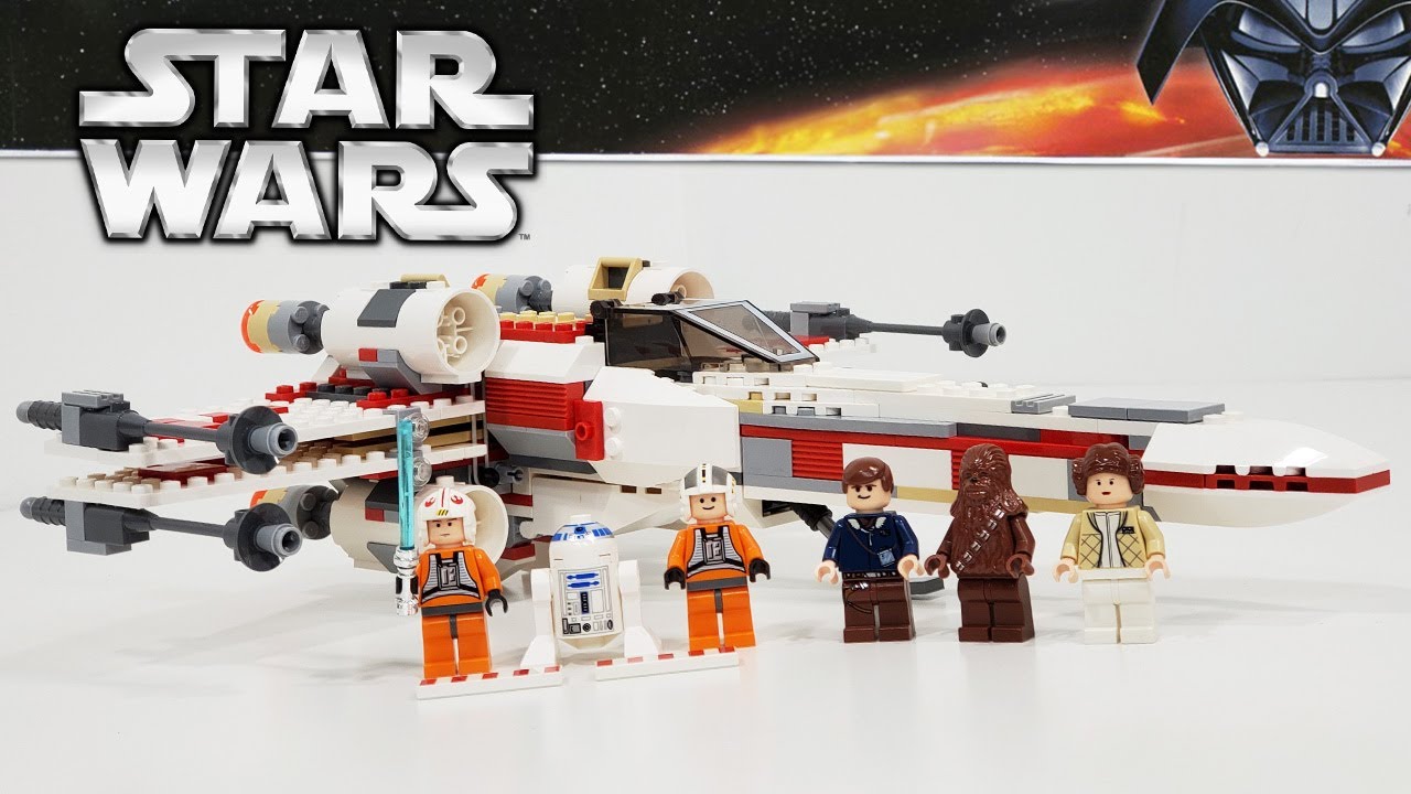 Обзор набора LEGO Star Wars: истребитель X-Wing 6212 (набор 2006 года) Да пребудет с вами Четверт...