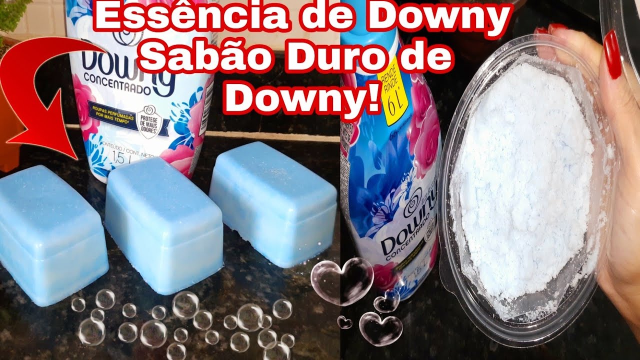 ❤️ Essência de Downy !COM SABÃO DURÃO DE DOWNY! VÍDEO 2 EM 1!