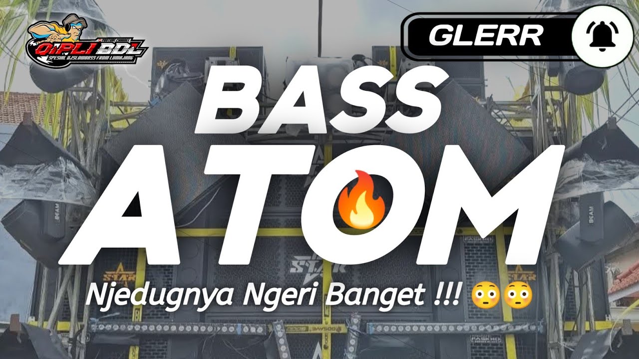 DJ CEK SOUND POKER FACE BASS ATOM TERBARU 2025 FULL BASS PALING GLERR 