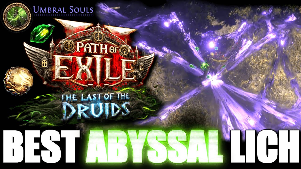 THE BEST BUILD YOU'VE NEVER HEARD OF (ABYSSAL LICH TWISTER) NOW WITH MOBA!