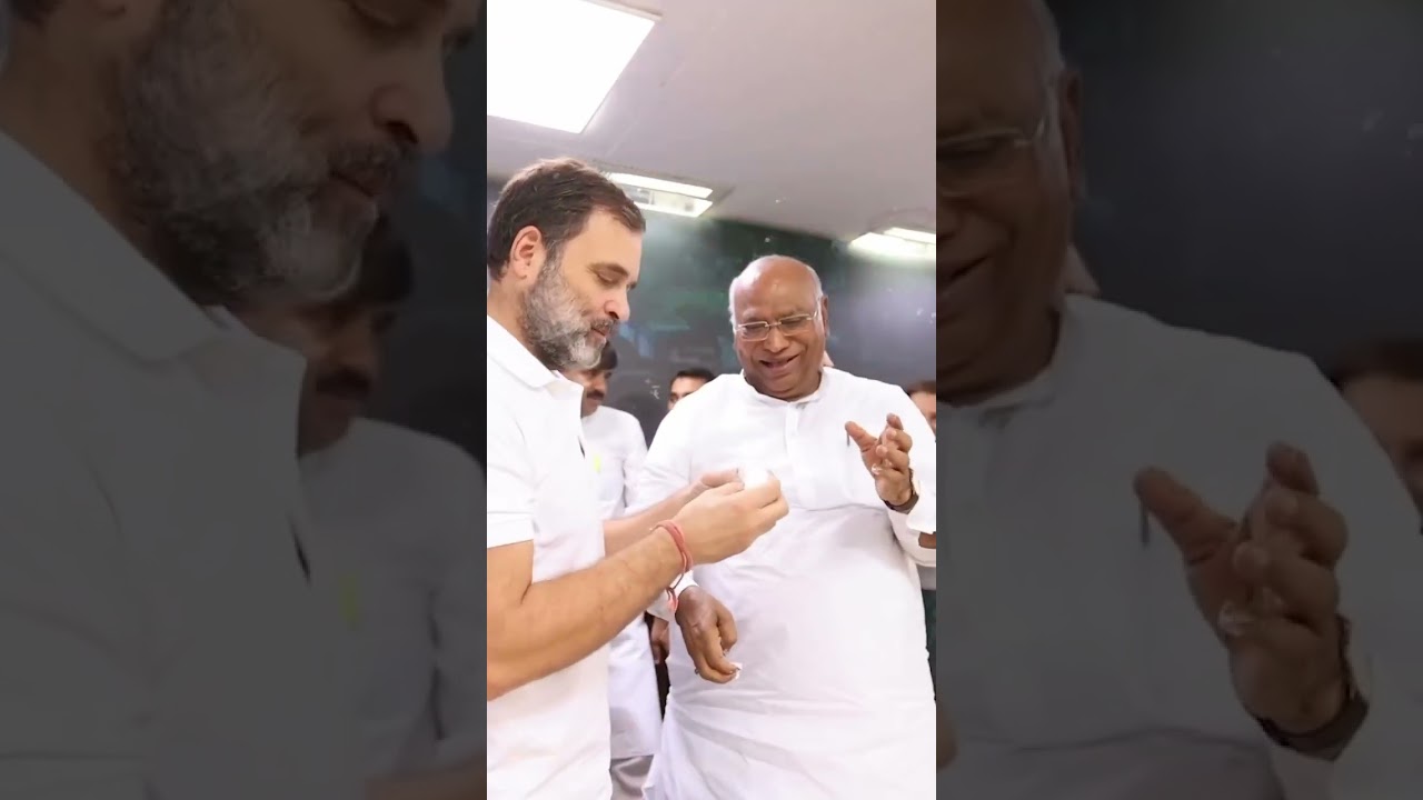 Rahul Gandhi's Celebration at AICC HQ #HappyBirthdayRahulGandhi #viral