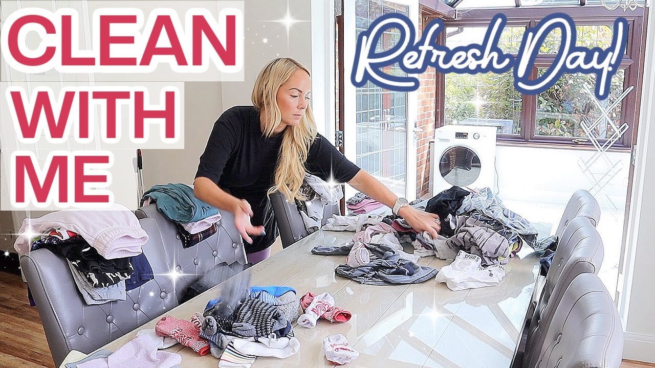 CLEAN + REFRESH DAY ✨ |  CLEAN WITH ME ROUTINE |  SPEED CLEANING MOTIVATION