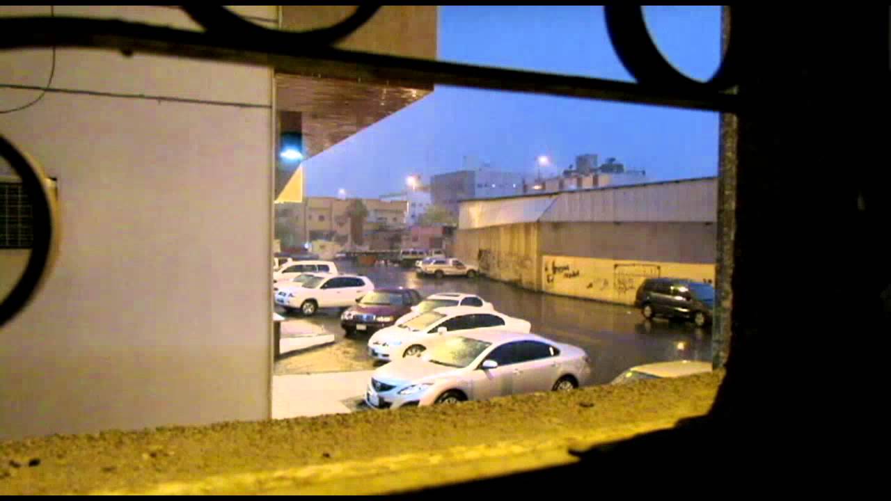 أمطار غزيرة وصواعق بالمدينة المنورة السبت 25 12 1433 هـ HD