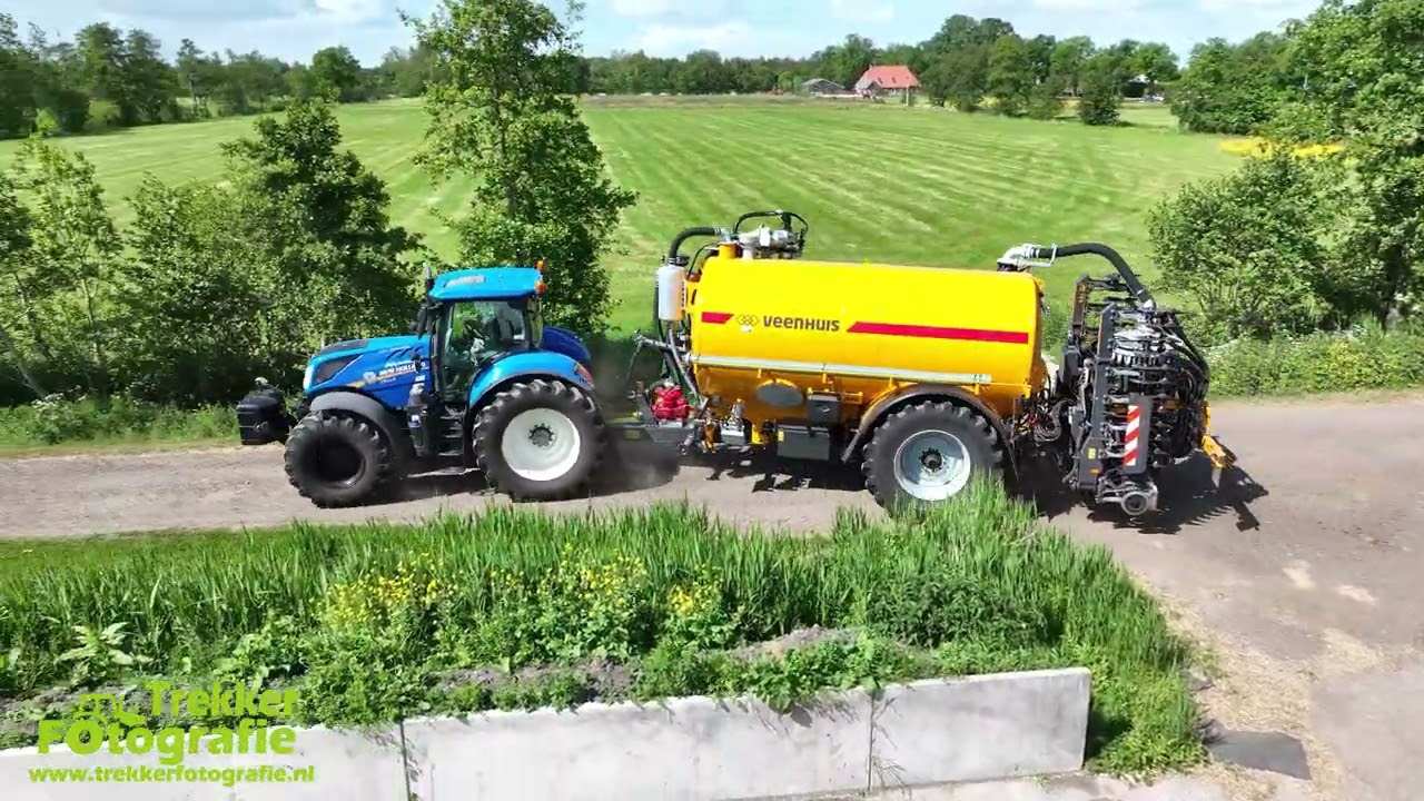 Zodebemesten | Maurice Land | Injecting Slurry | Gülle Ausbringen | New Holland + Veenhuis