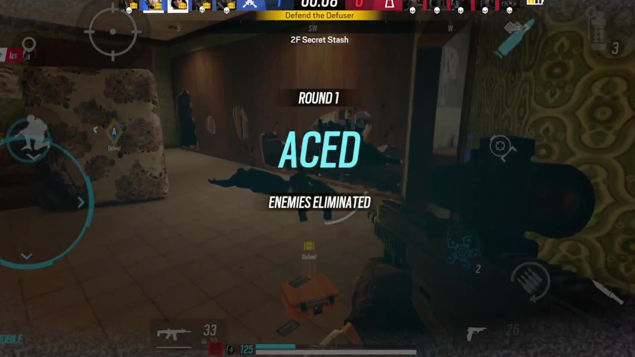 Rainbow Six Mobile - Random clips