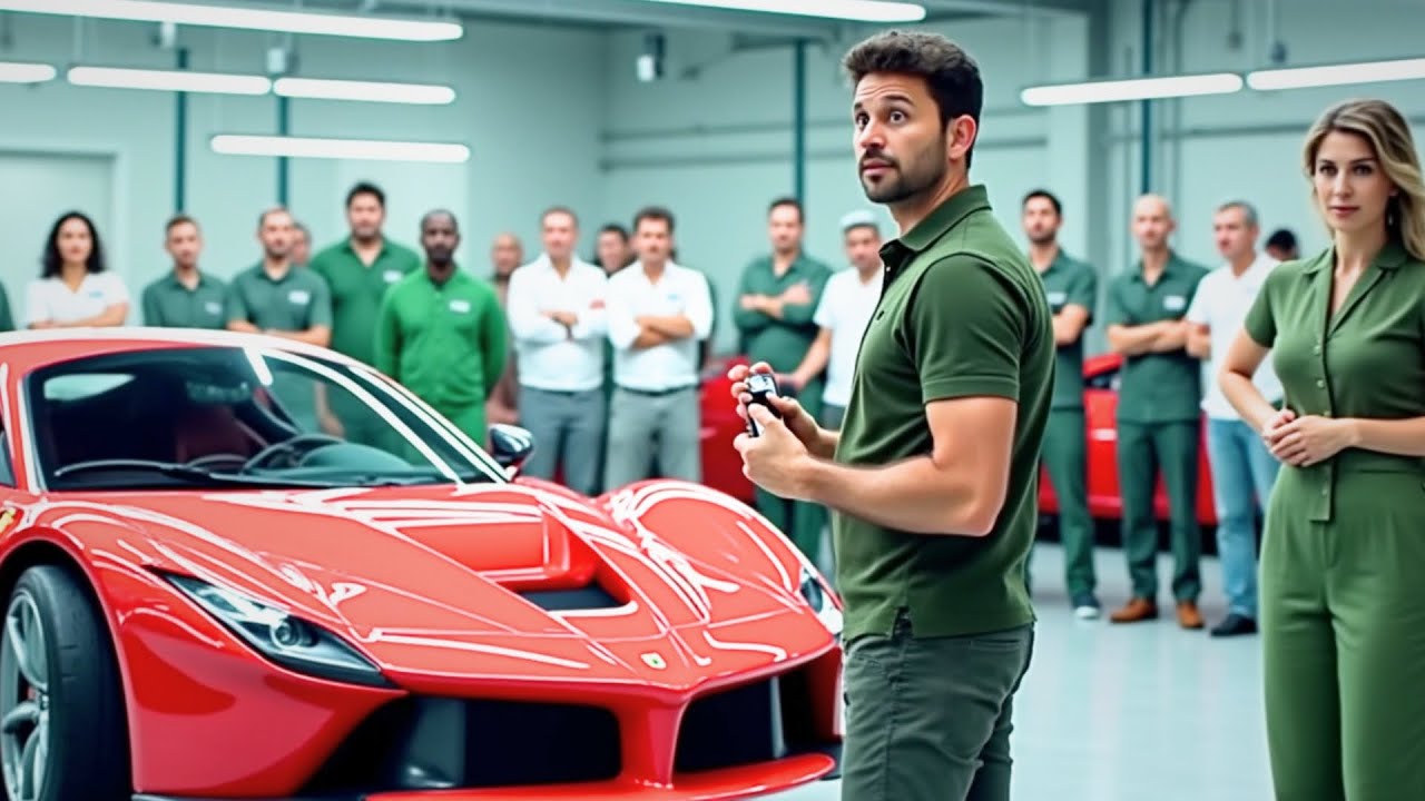 10 ESPECIALISTAS FRACASARON CON EL FERRARI DE LA HEREDERA, PERO EL MECÁNICO DESEMPLEADO