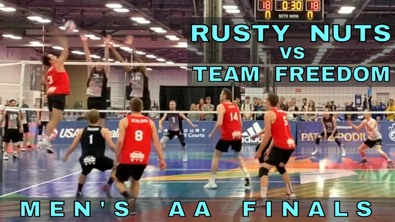 AA Men's Finals : Rusty Nuts vs Team Freedom | USAV Nationals 2019
