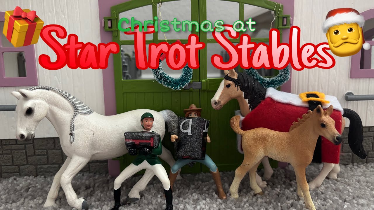 Christmas at Star Trot Stables 🎄- An Original Schleich Christmas Special || Christmas 2025