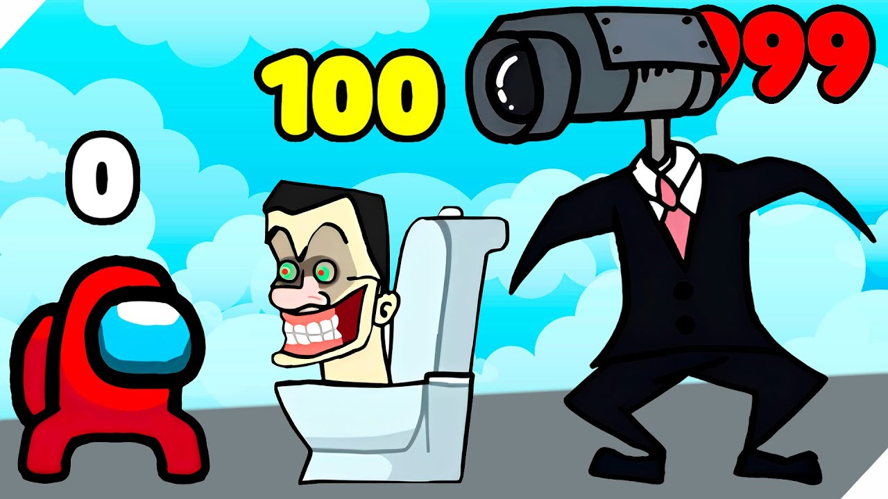 🌞ЭВОЛЮЦИЯ ПОБЕДЫ НАД РАЗНЫМИ МОНСТРАМИ! Impostor Choice Toilet Story