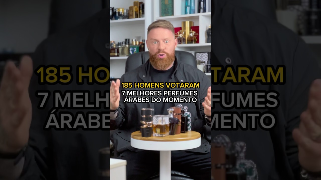 Os 7 MELHORES PERFUMES &Aacute;RABES da ATUALIDADE 🔥 (pesquisa feita com 185 homens)