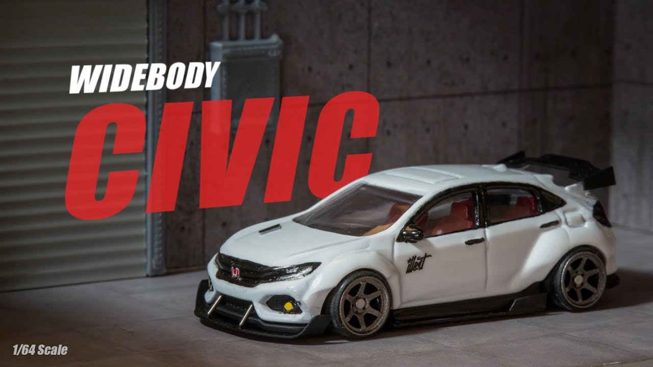Honda Civic - Matchbox Custom Tolle Garage