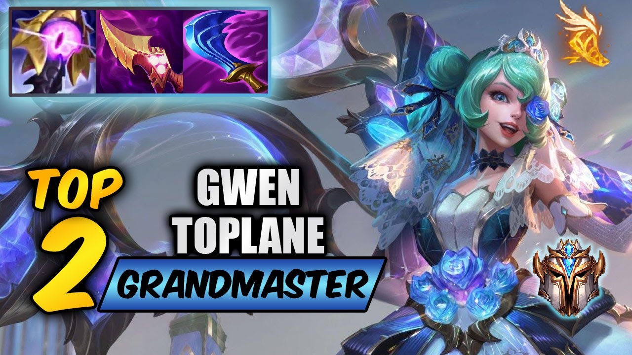 Wild Rift Gwen top 2 - S15 rank game + build