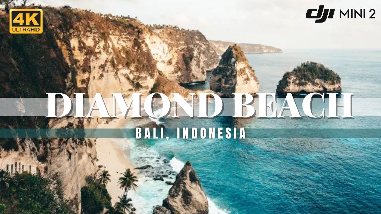 Diamond Beach, Bali 2022 | 4K Drone Video