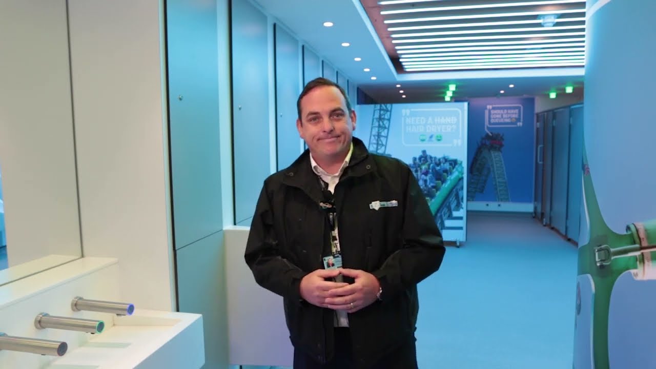 Thorpe Park Lower Dome – WhiffAway Washrooms of Excellence (@ThorpeParkOfficial )