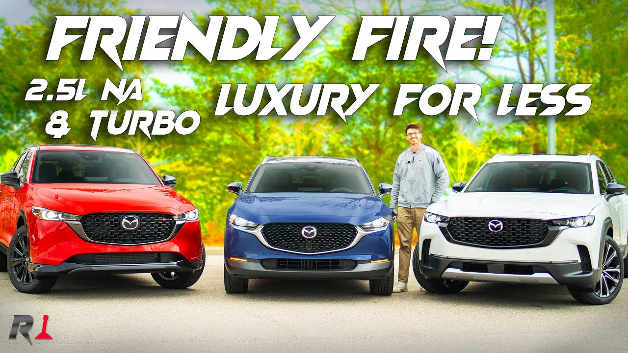 Сравнение Mazda CX-5, CX-30 и CX-50 2023 года / Семейный отдых