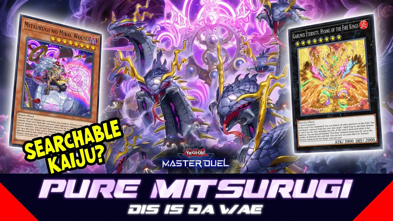 Pure Mitsurugi - BEST WAY TO PLAY ⁉️ [Yu-Gi-Oh! Master Duel]