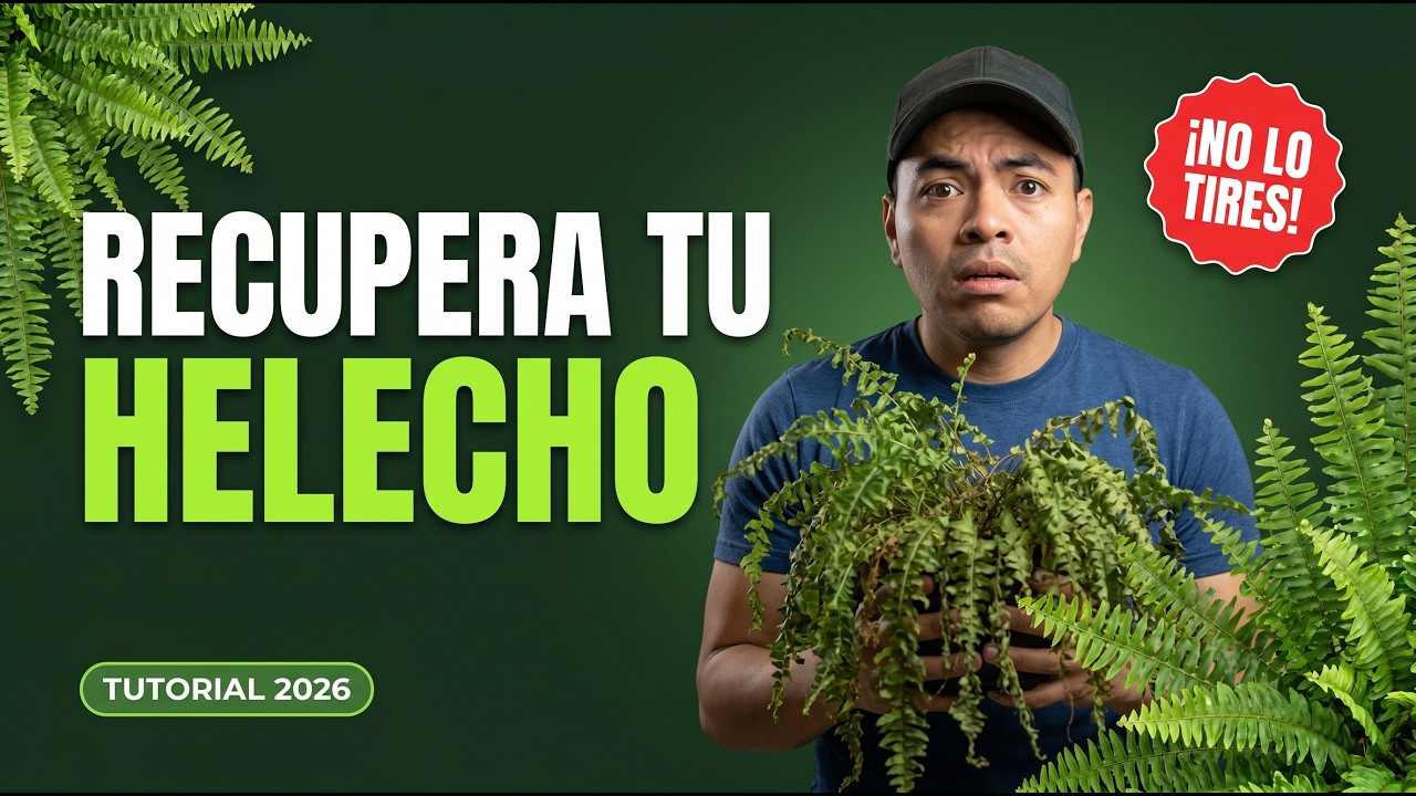 Recupera a tu helecho Nephrolepis exaltata Deja de matar a tu Helecho de Boston -