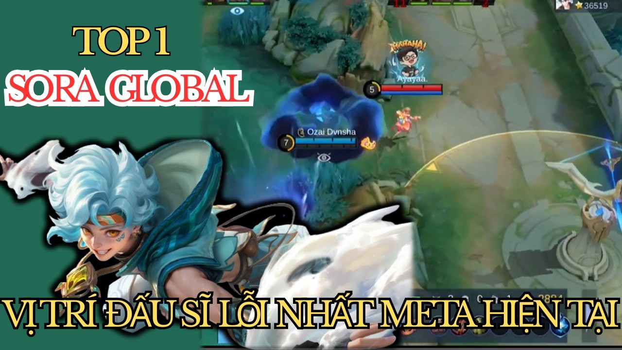 MLBB|Giáo án Top 1 SORA GLOBAL ĐẤU SĨ MẠNH NHẤT META HIỆN  | Gonsi Ần