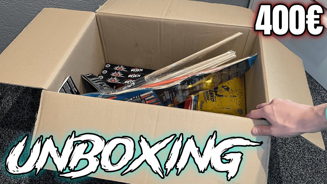 400€ FEUERWERK UNBOXING | VON ABA PYROTECHNIK | FÜR SILVESTER 2024/2025 🔥 🧨