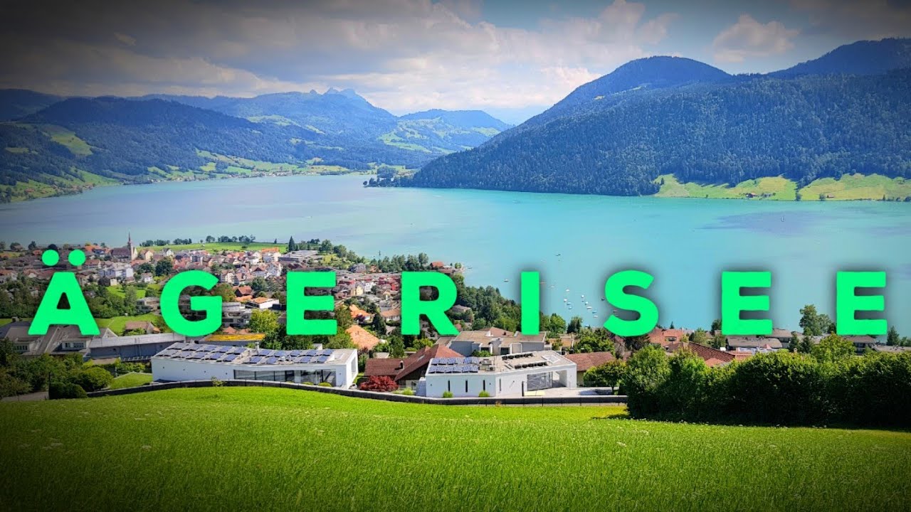Switzerland Scenic Drive| Ägerisee, Canton Zug & Schwyz| 1080p