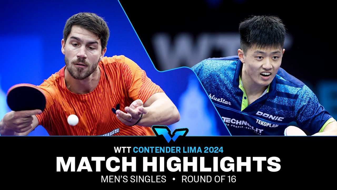 Patrick Franziska vs Fanbo Meng | MS R16 | WTT Contender Lima 2024