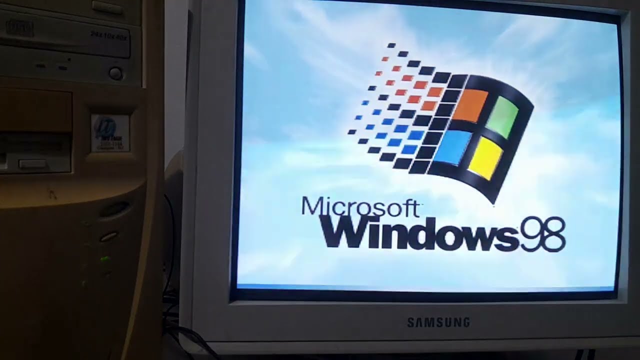 Instalando Driver de Som e Vídeo no K6-2 500MHz | PC Retrô Antigo Funcionando 🎶🖥️