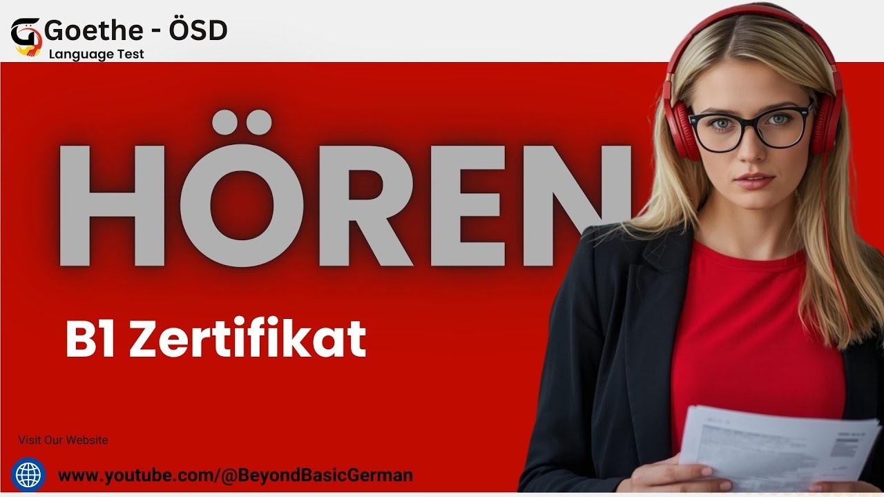 GOETHE - ÖSD  B1 ZERTIFIKAT 2026  HÖREN  Modelltest 02