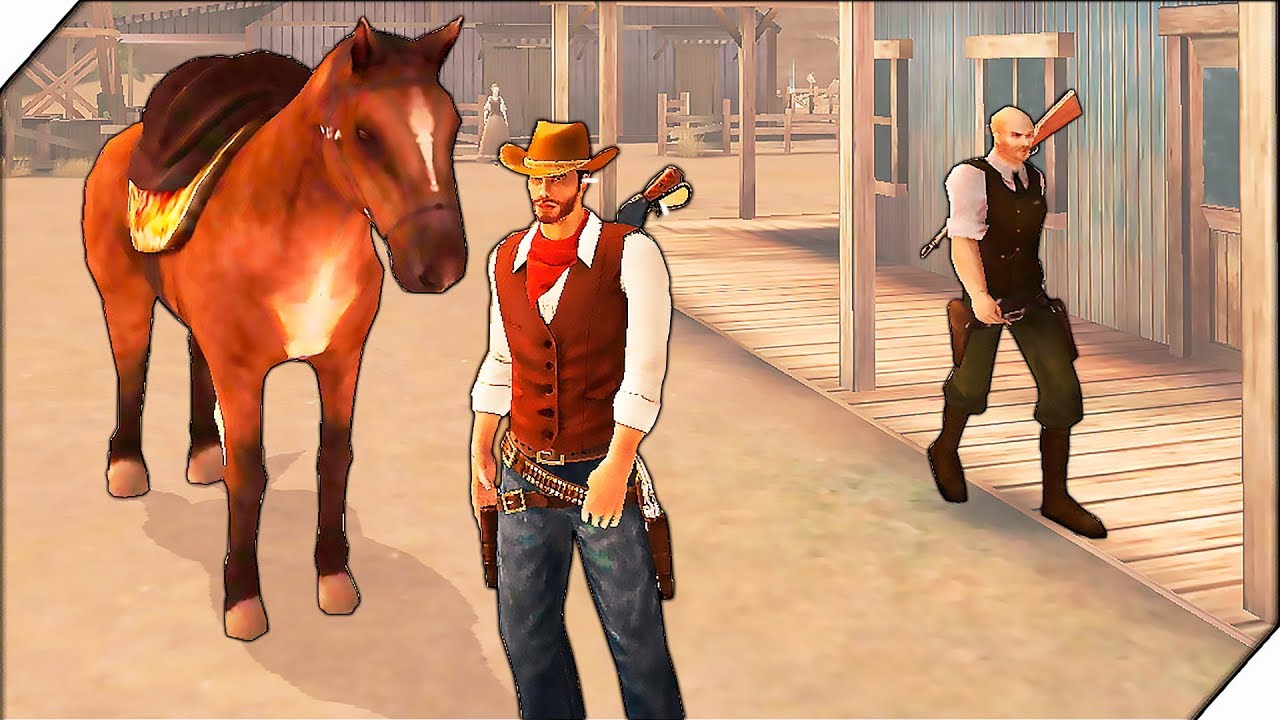 КОВБОЙСКИЕ РАЗБОРКИ - Игра ОГОНЬ С ЗАПАДА. WEST GUNFIGHTER. Игры на андроид