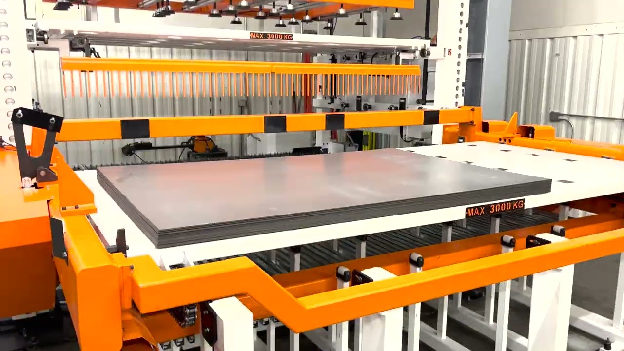 ERMAKSAN Towermak 4 Automatic Laser Loading Unloading Tower System