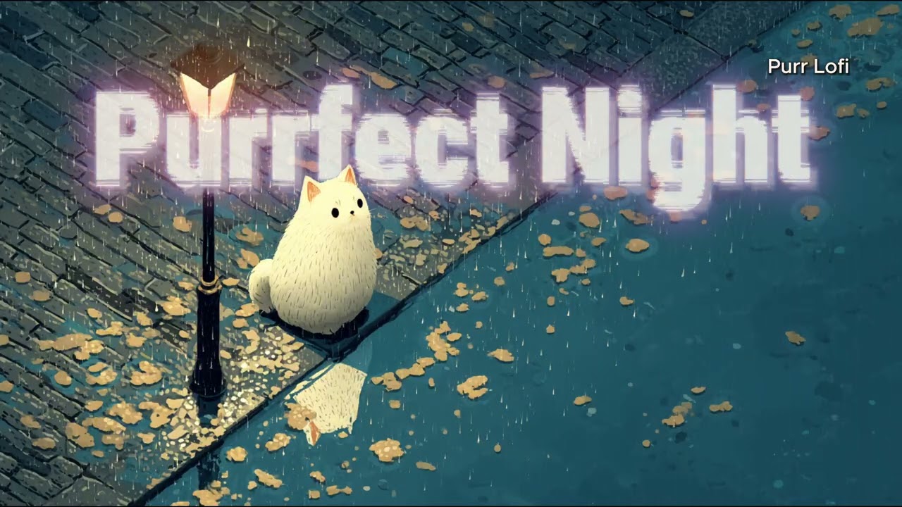 Purrfect Night Lofi: Cozy Cat Beats for Study, Chill & Focus 🐱🌙