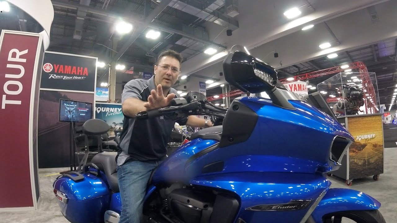 Riding the 2018 Yamaha Star Eluder at AIMExpo