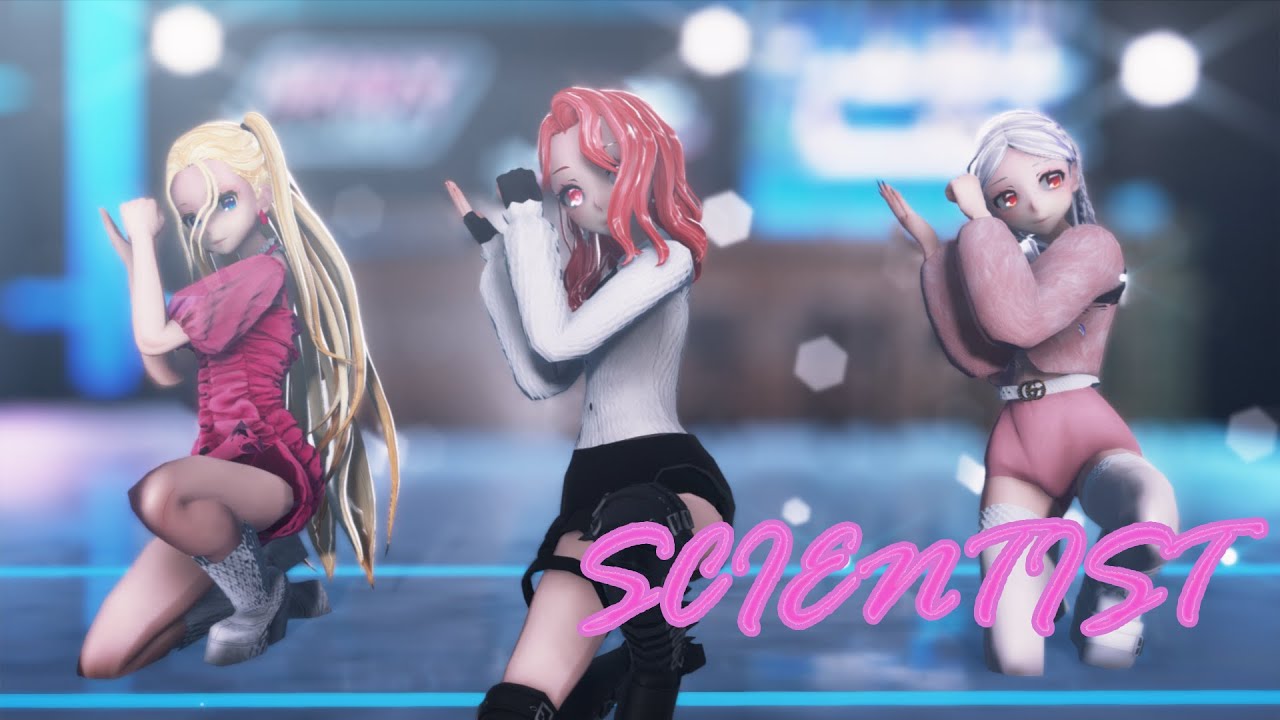 【MMD】TWICE &ldquo;SCIENTIST&rdquo;  &bull;Full Ver. &bull;【3p.】