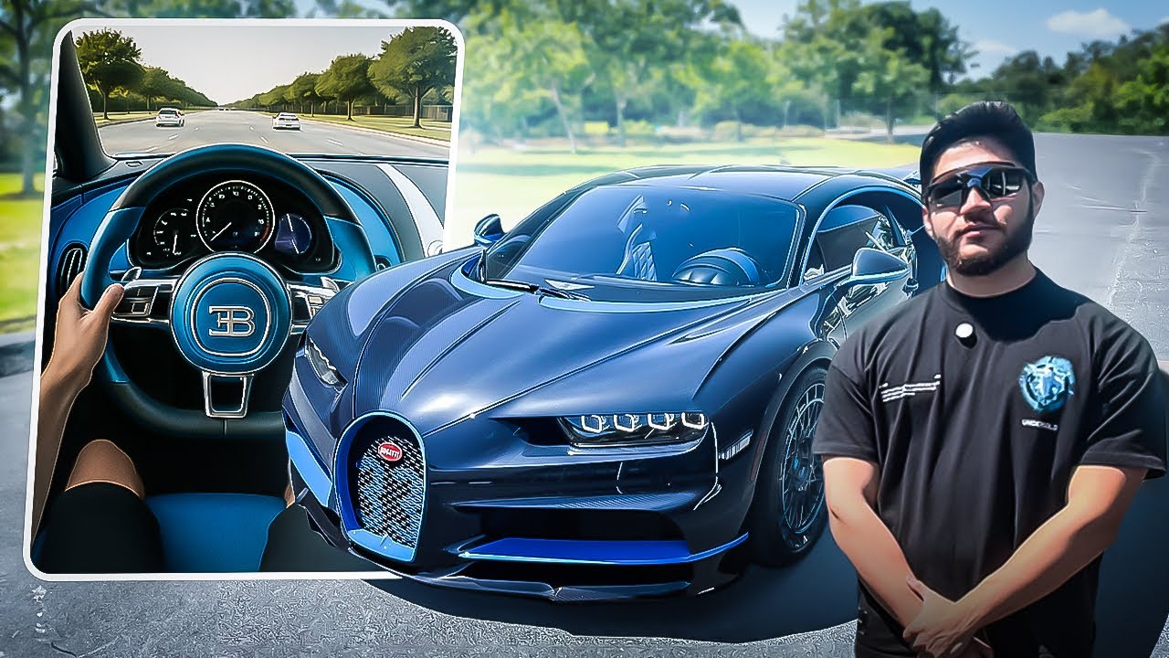CHEGOU O GRANDE DIA DE PEGAR O BUGATTI * sem acreditar ! *