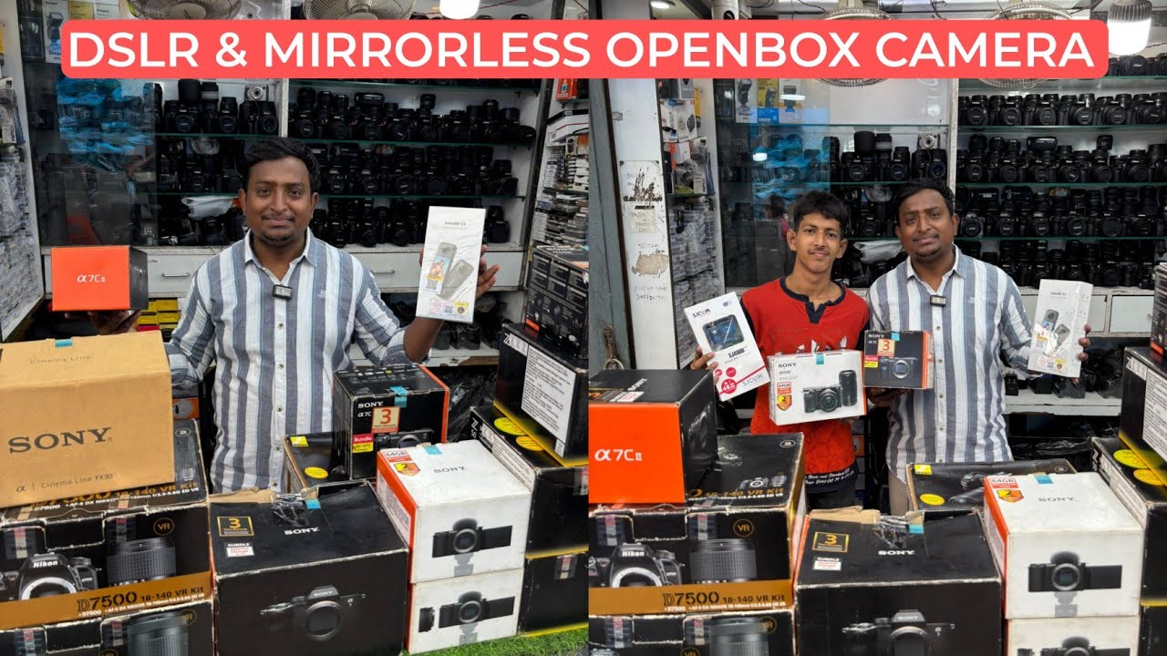 Kolkata's Camera Market | DSLR Camera Biggest Market In Kolkata | Open Box Cameas 🔥