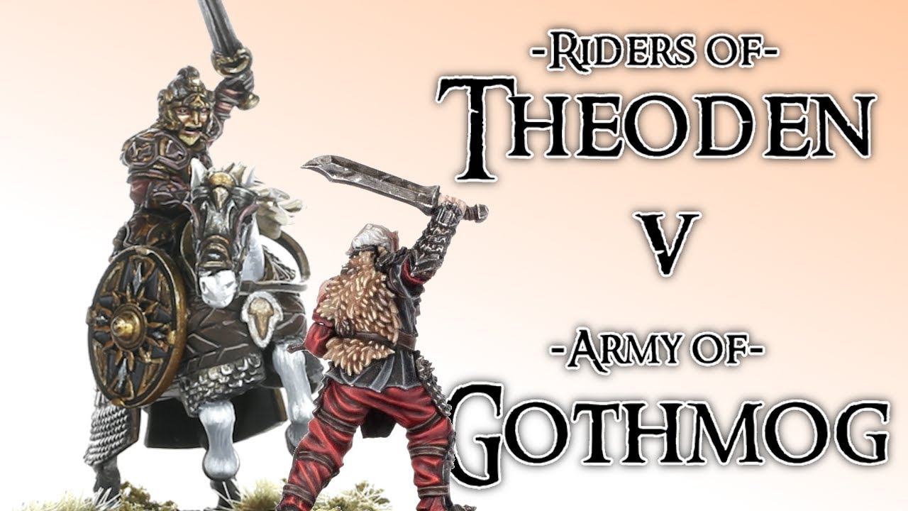 600 Point Middle Earth Strategy Battle Game Report: Army of Gothmog v Riders of Theoden. LIVE!