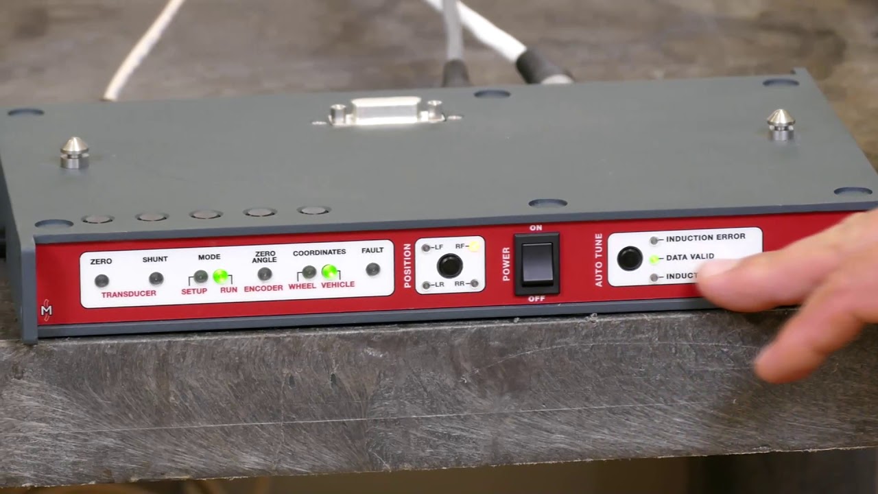 Telemetry Wheel Force Transducer Setup
