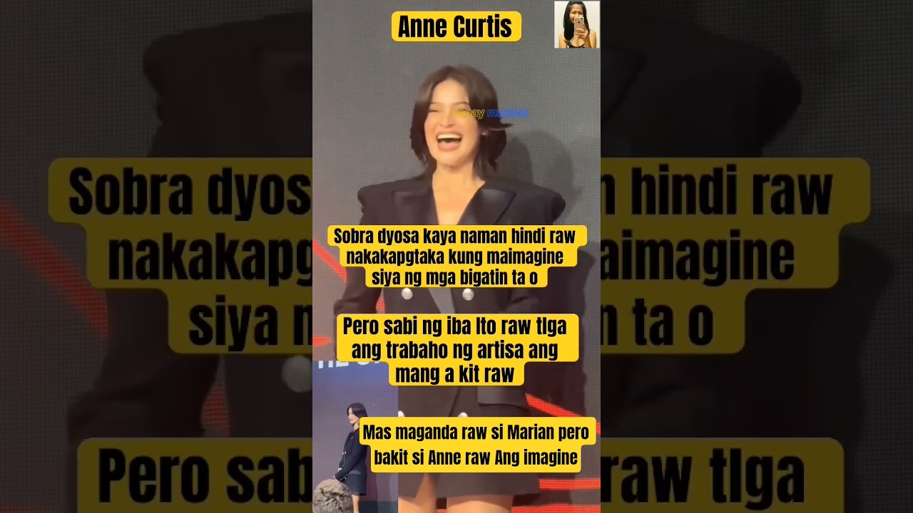 Ang dyosa tlga Ng isang Anne Curtis