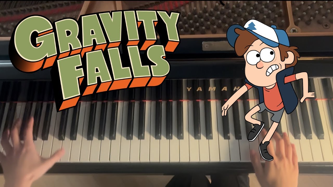 Gravity Falls - Opening Theme - piano arrange #piano #gravityfalls #ピアノ #пианино #music 