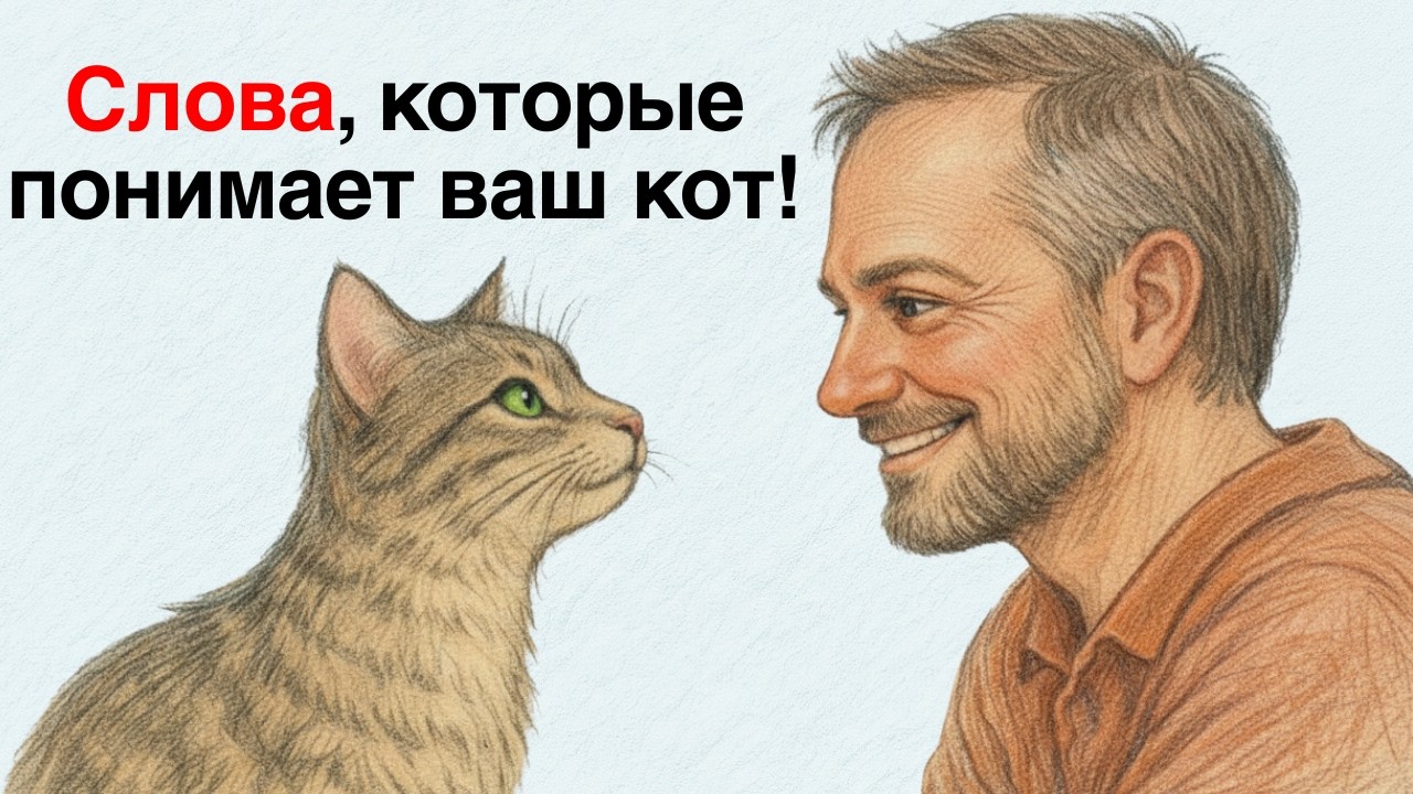 СЛОВА, которые ваш кот ДЕЙСТВИТЕЛЬНО ПОНИМАЕТ! (доказано НАУКОЙ)